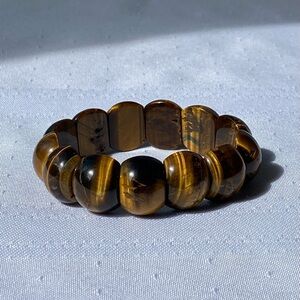 Tiger Eye Gemstone Stretchy Bracelet
